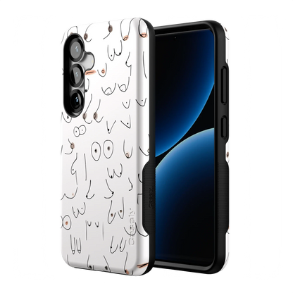 I'm With Her | Black & White Boobs Case iPhone Case get.casely