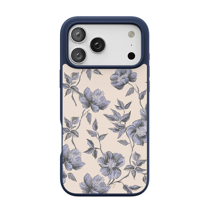 Ink & Iris | Vintage Floral Case iPhone Case get.casely Align + MagSafe® iPhone 17 Pro Max