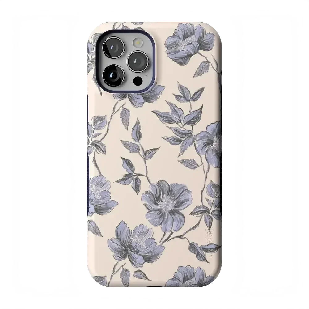 Ink & Iris | Vintage Floral Case iPhone Case get.casely Bold Flex + MagSafe® iPhone 12 Pro Max
