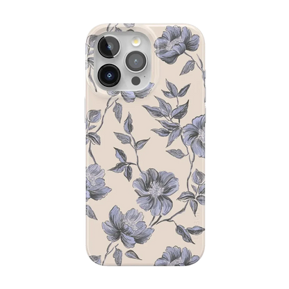 Ink & Iris | Vintage Floral Case iPhone Case get.casely Classic + MagSafe® iPhone 15 Pro Max