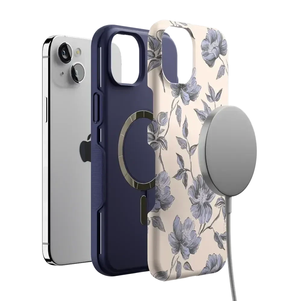 Ink & Iris | Vintage Floral Case iPhone Case get.casely