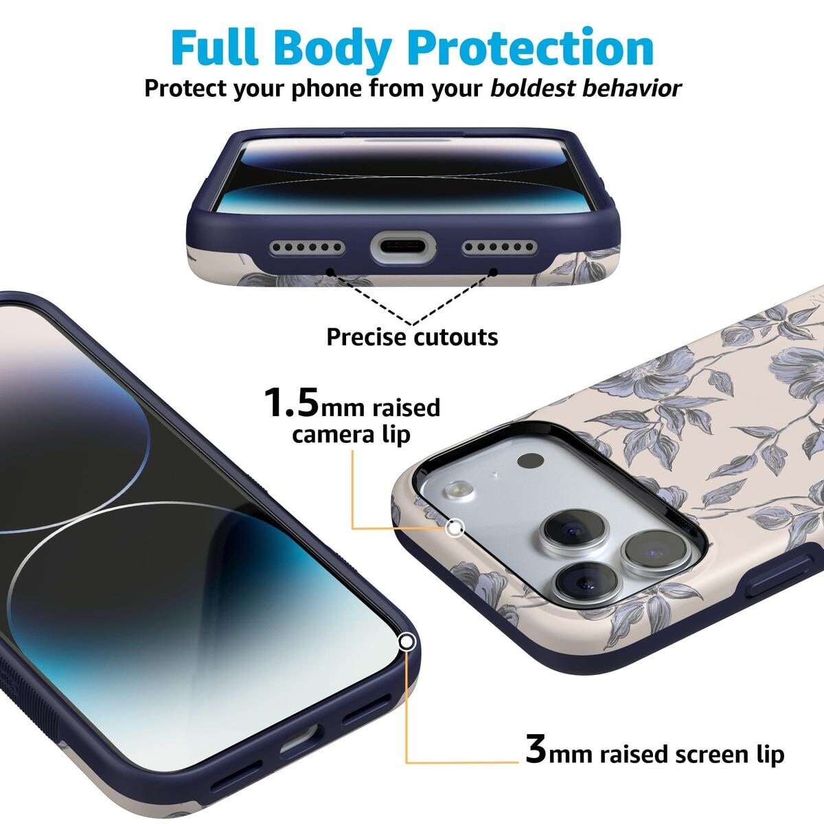 Ink & Iris | Vintage Floral Case iPhone Case get.casely