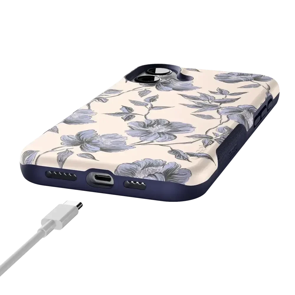 Ink & Iris | Vintage Floral Case iPhone Case get.casely