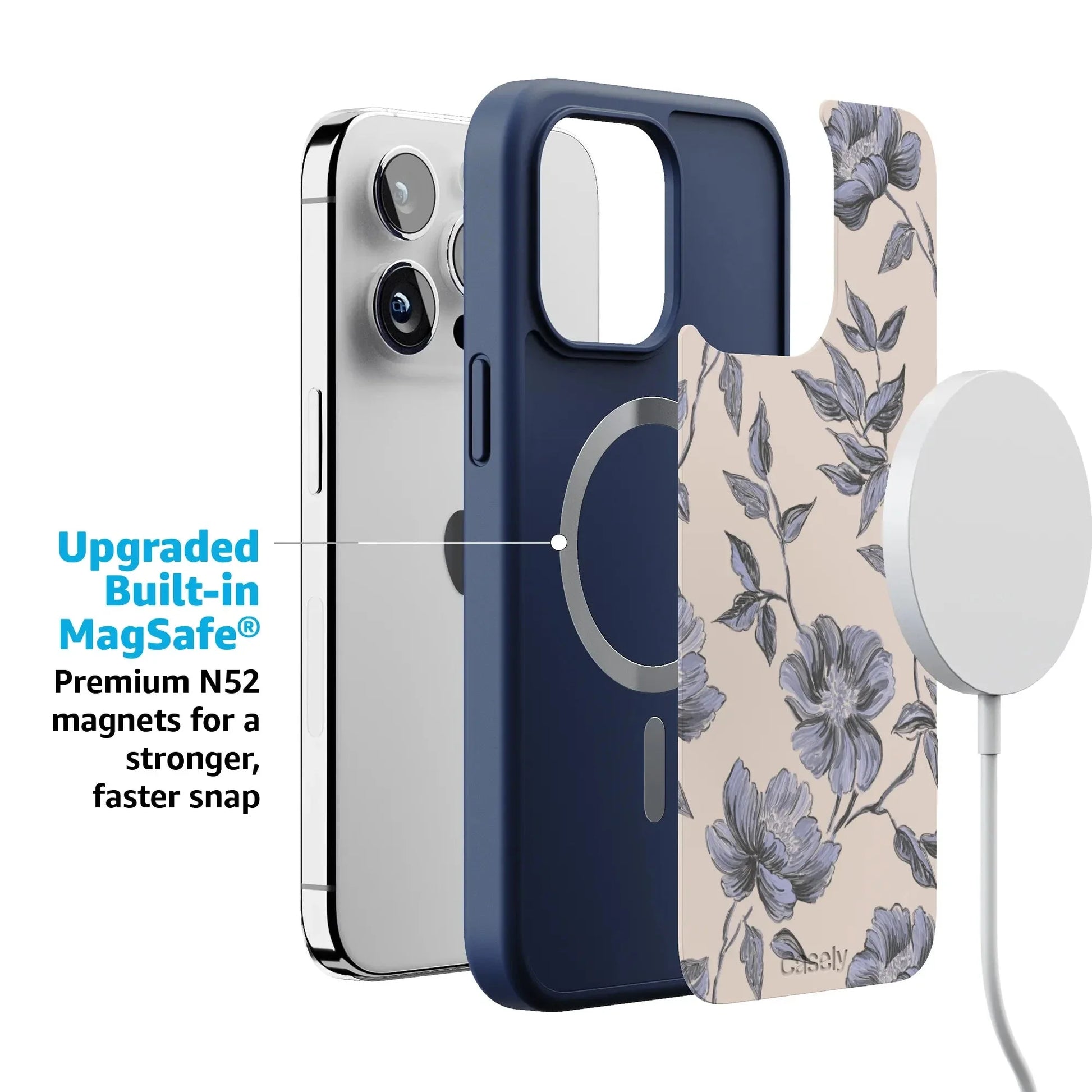 Ink & Iris | Vintage Floral Case iPhone Case get.casely