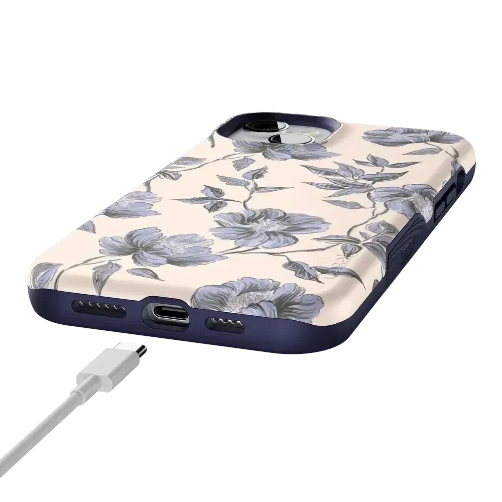 Ink & Iris | Vintage Floral Case iPhone Case get.casely