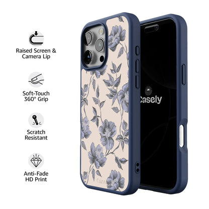 Ink & Iris | Vintage Floral Case iPhone Case get.casely