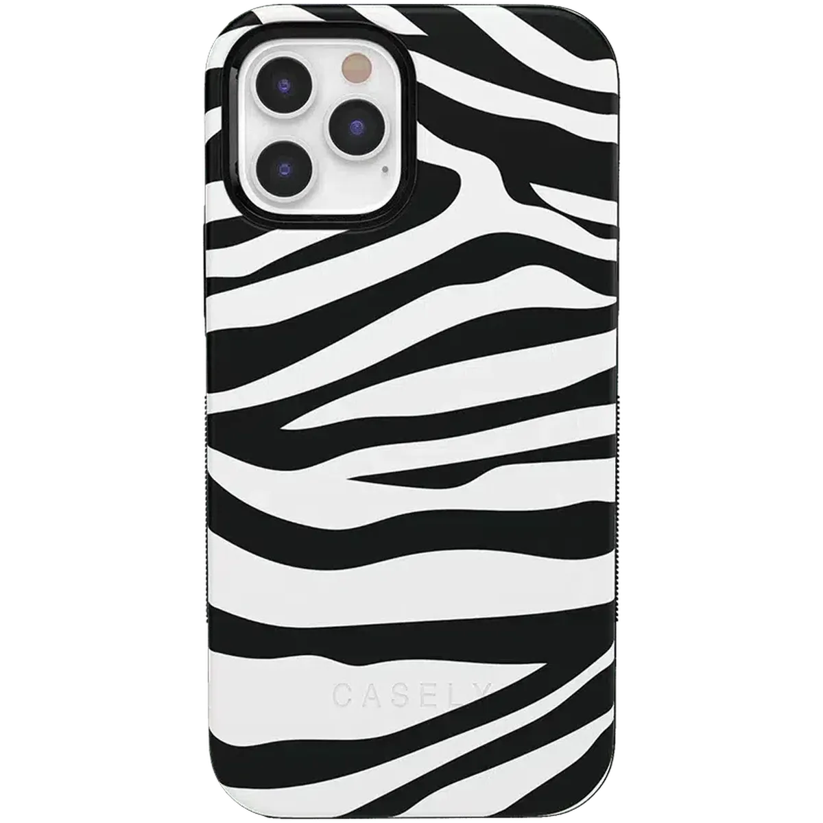 Into the Wild | Zebra Print Case iPhone Case get.casely Bold iPhone 12 Pro