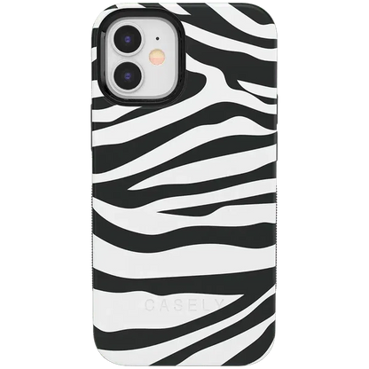 Into the Wild | Zebra Print Case iPhone Case get.casely Bold iPhone 12
