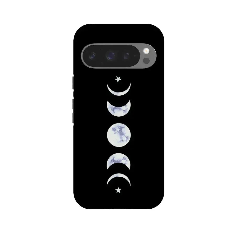 It's Just a Phase | Marble Moon Google Pixel Case Google Pixel Case Casetry Essential + MagSafe® Google Pixel 10 Pro