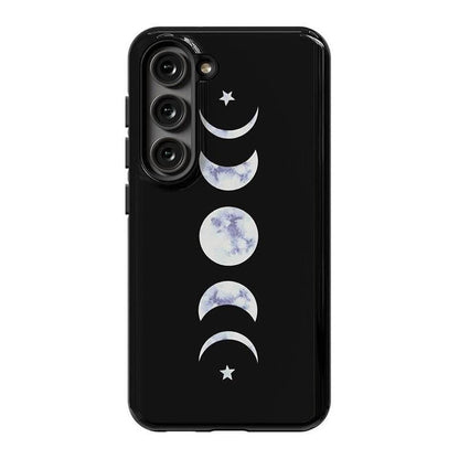 It's Just a Phase | Marble Moon Samsung Case Samsung Case get.casely Essential Galaxy S22 Plus