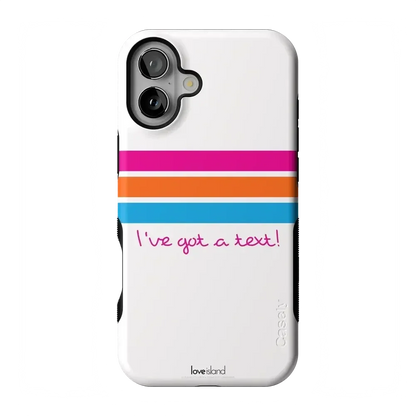 I've Got a Text! | Love Island Case Phone Case get.casely Bold Flex + MagSafe® iPhone 17