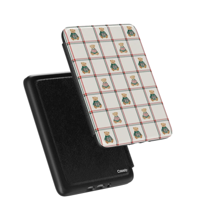 Bear Hugs | Teddy Squares Kindle Case