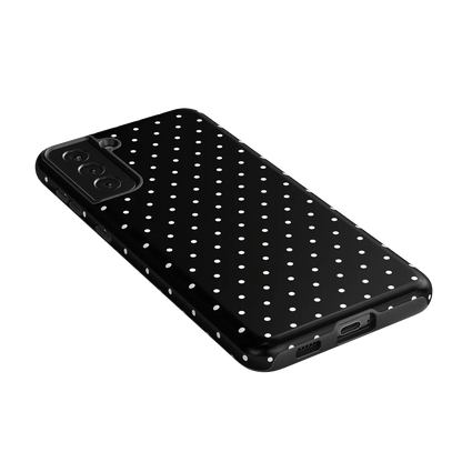 On the Dot | White Polka Dot Case
