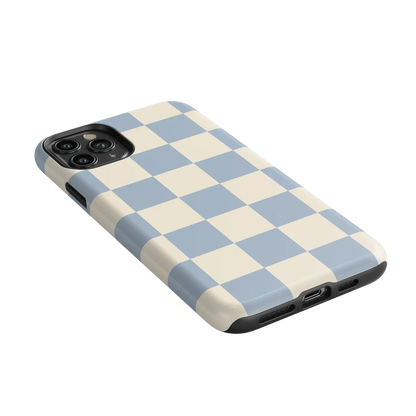 Fit Check | Light Blue Checkerboard Case