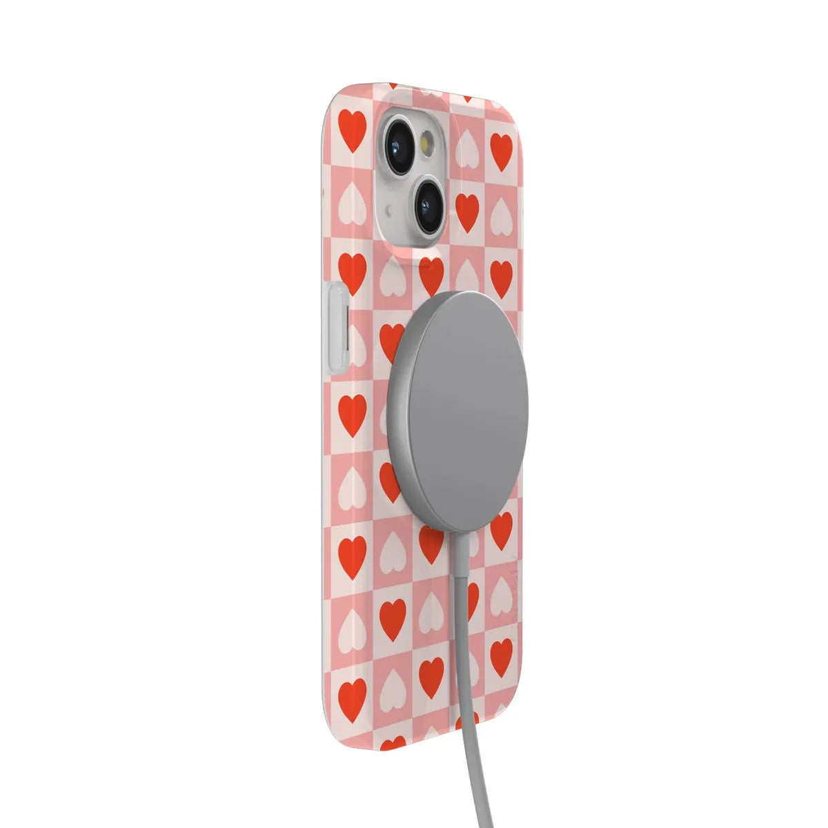 King of My Heart | Checkered Hearts Case Phone Case Casetry