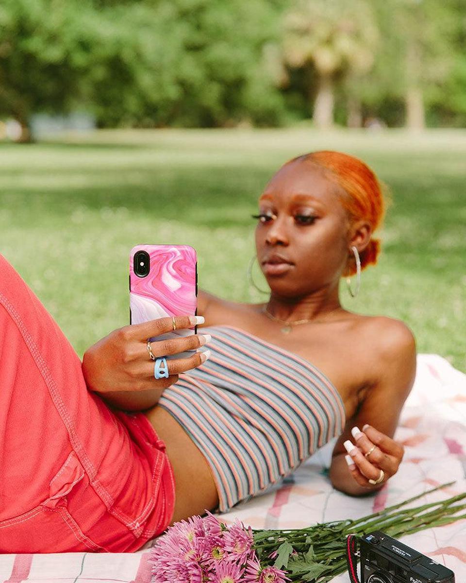 Land & Sea | Marble Swirl iPhone Case iPhone Case get.casely
