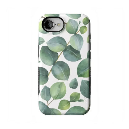 Leaf Me Alone | Green Floral Print Case iPhone Case get.casely Bold Flex + MagSafe® iPhone 16e