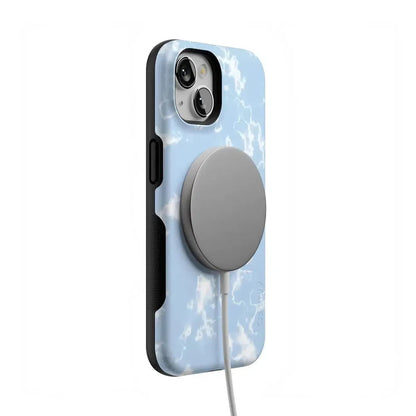 Light Blue Skies | Marble Clouds Case iPhone Case get.casely