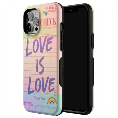 Love is Love | Guest Check Pride Case Phone Case Casetry