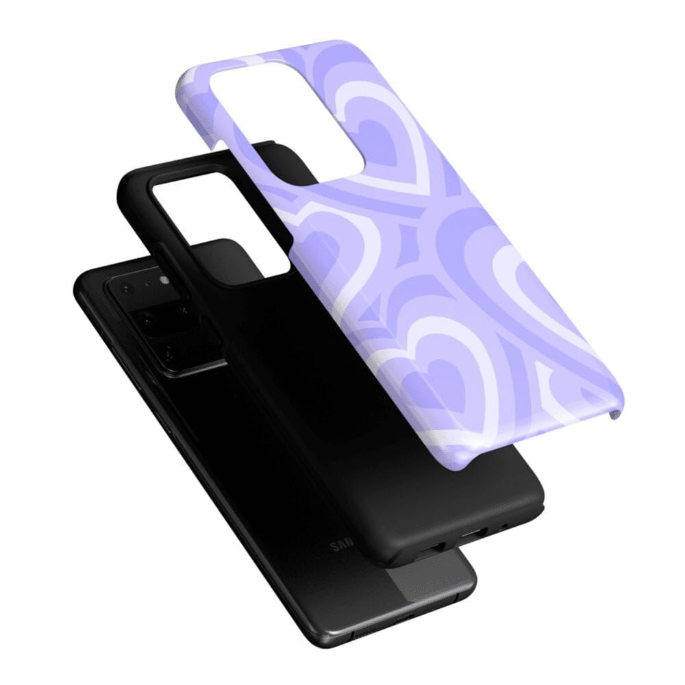 Love Song | Lavender Heart Samsung Case Samsung Case Casetry