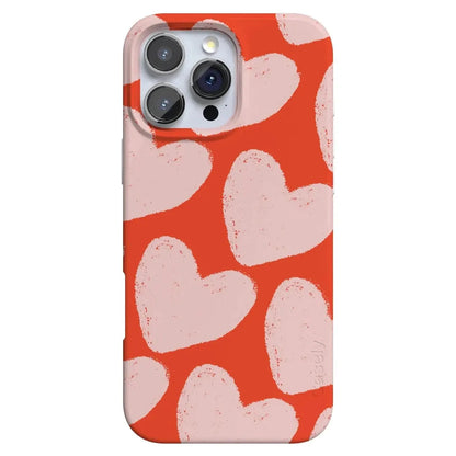 Love You More | Heart Doodle Case Phone Case Casetry Classic + MagSafe® iPhone 16 Pro Max