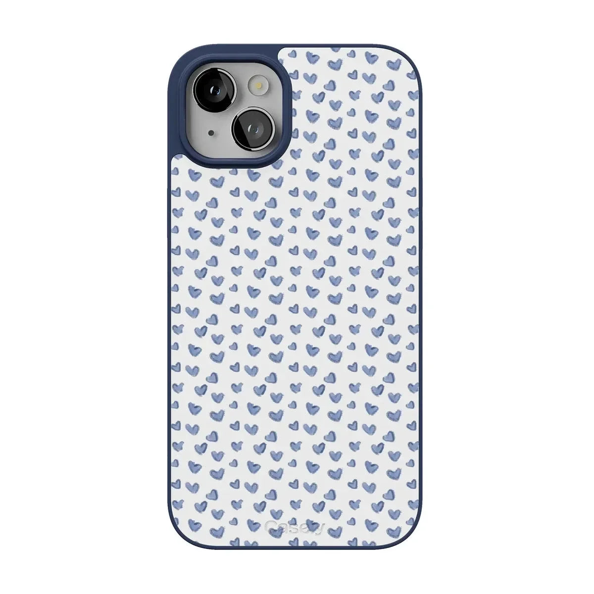 Lovebug | Blue Hearts Case Phone Case get.casely Align + MagSafe® iPhone 15 Plus