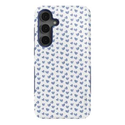 Lovebug | Blue Hearts Case Phone Case Casetry Bold Flex + MagSafe® Galaxy S25 Ultra