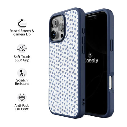 Lovebug | Blue Hearts Case Phone Case get.casely