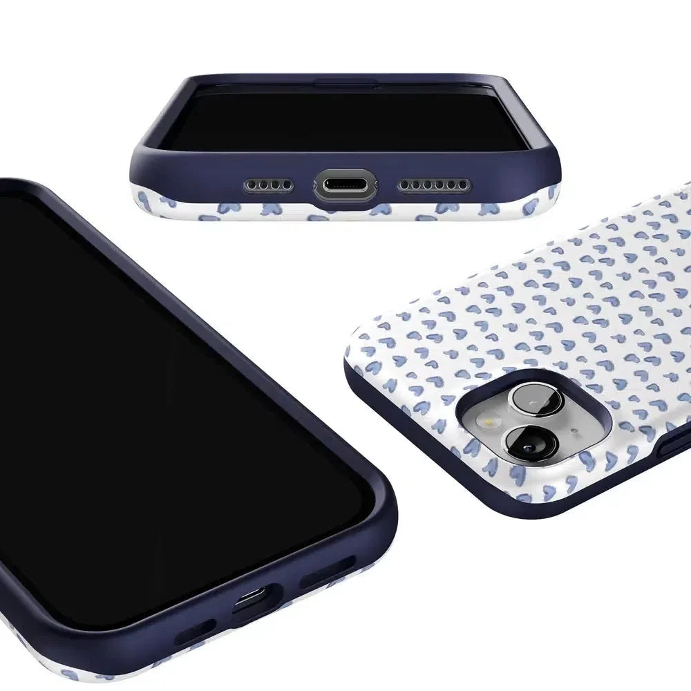 Lovebug | Blue Hearts Case Phone Case Casetry