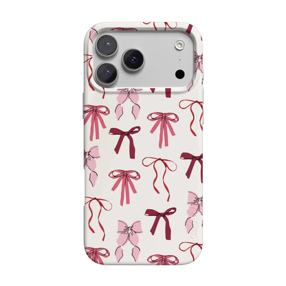 Lover Girlie | Pink Bows iPhone Case Phone Case Casetry Classic + MagSafe® iPhone 17 Pro Max