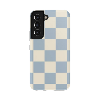 Fit Check | Light Blue Checkerboard Case - Galaxy S22