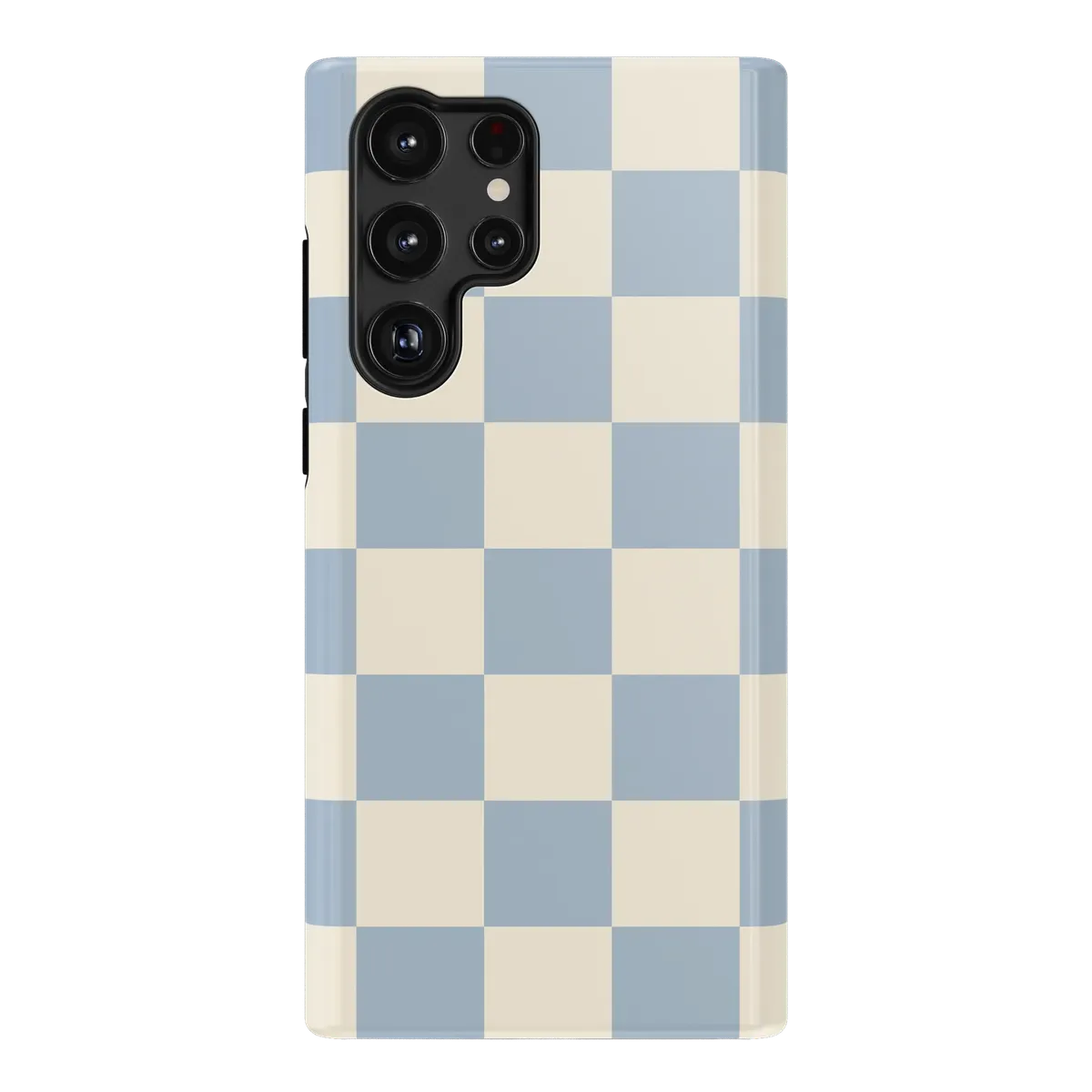 Fit Check | Light Blue Checkerboard Case - Galaxy S22 Ultra