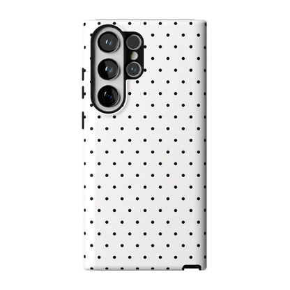 On the Dot | Black Polka Dot Case