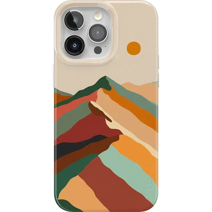Magic Mountain | Colorblock Case iPhone Case get.casely Classic + MagSafe® iPhone 15 Pro