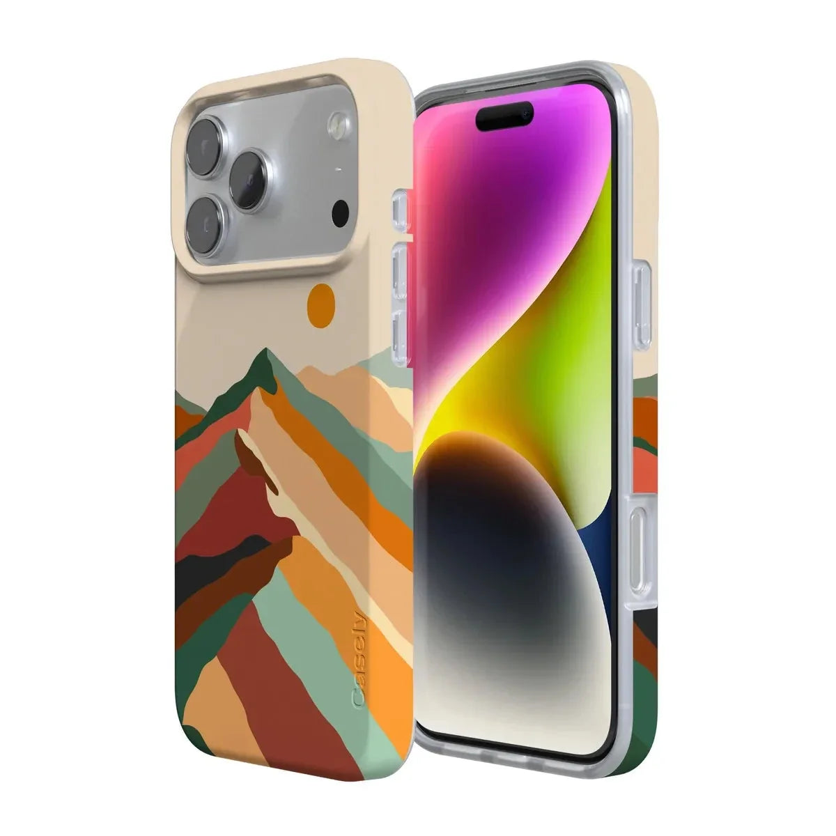 Magic Mountain | Colorblock Case iPhone Case get.casely