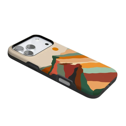 Magic Mountain | Colorblock Case iPhone Case get.casely