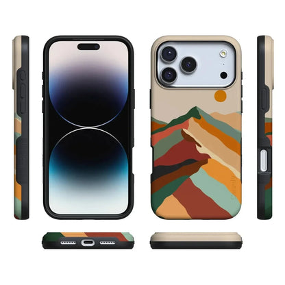 Magic Mountain | Colorblock Case iPhone Case get.casely