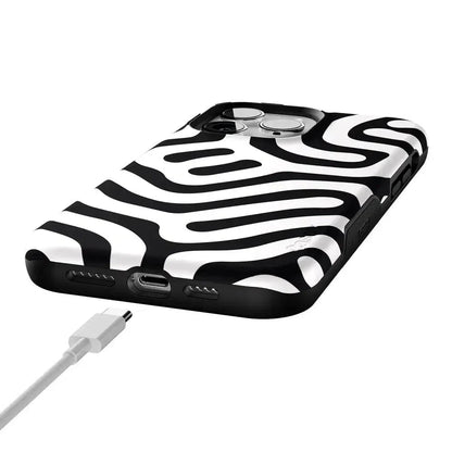 Maze | High Contrast Design Case Phone Case Casetry