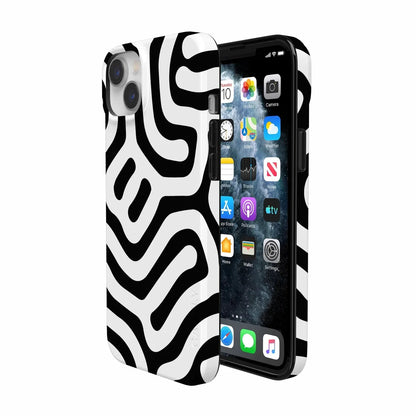 Maze | High Contrast Design Case Phone Case Casetry