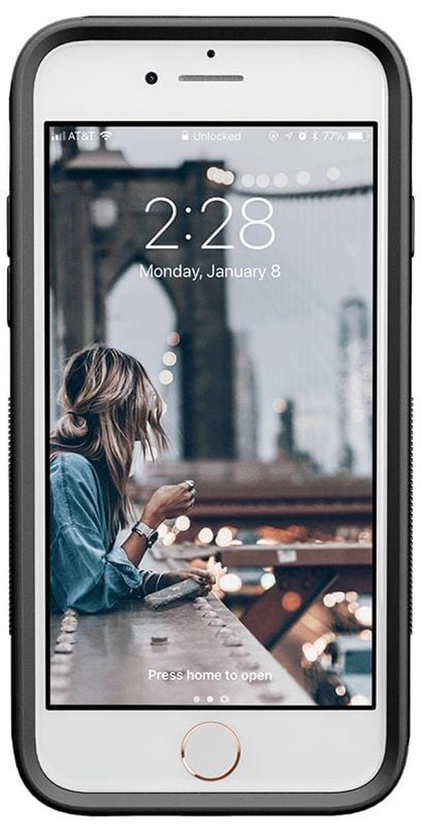 Midnight Ride | Black and Gold Metallic Waves Case iPhone Case get.casely