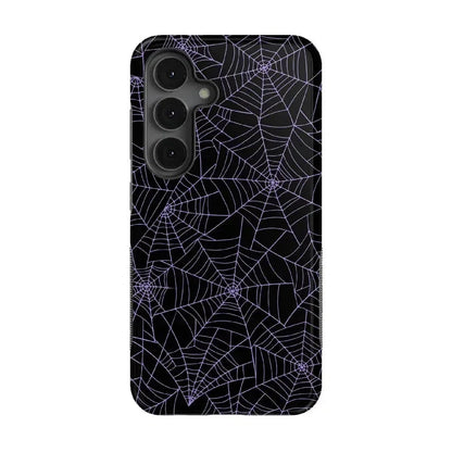 Midnight Web | Spider Web Case Phone Case Casetry Bold Flex + MagSafe® Galaxy S25