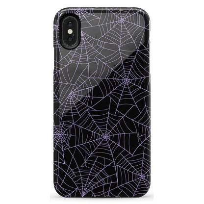 Midnight Web | Spider Web Case Phone Case Casetry Essential iPhone XS Max