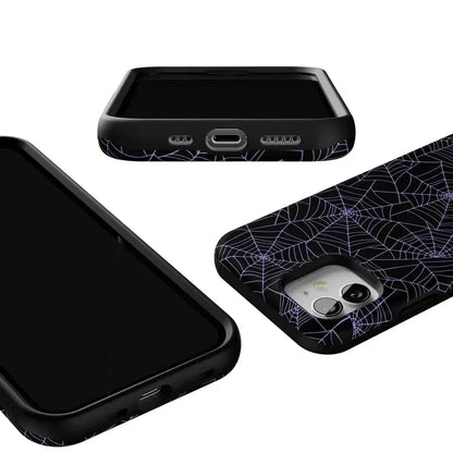 Midnight Web | Spider Web Case Phone Case Casetry