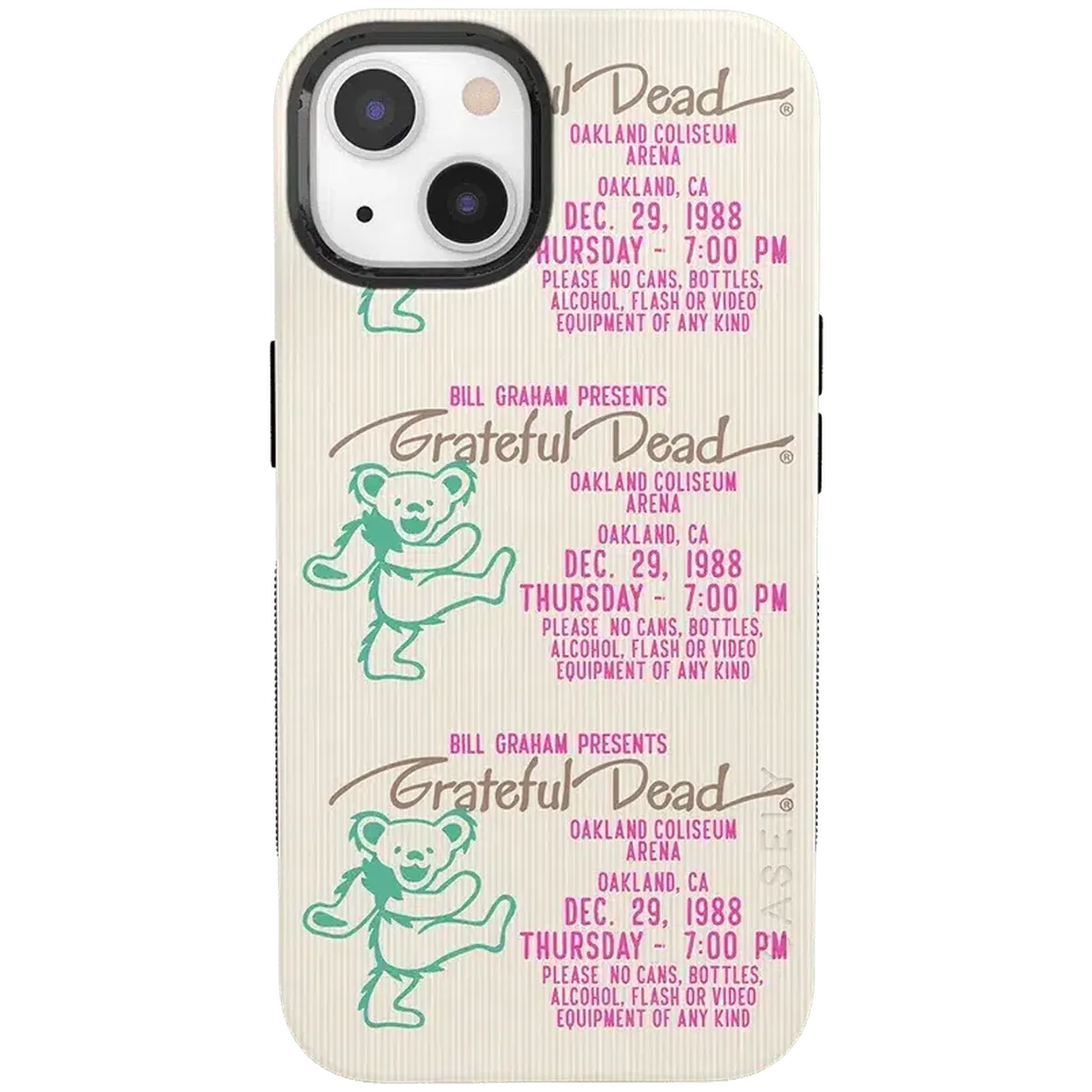 Miracle Ticket | Grateful Dead Vintage Case iPhone Case get.casely Bold + MagSafe® iPhone 13