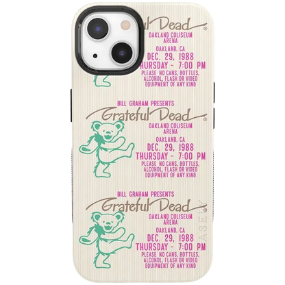 Miracle Ticket | Grateful Dead Vintage Case iPhone Case get.casely Bold + MagSafe® iPhone 13