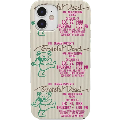 Miracle Ticket | Grateful Dead Vintage Case iPhone Case get.casely Classic iPhone 12