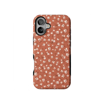 Mocha Meadow | Tiny Flowers Case iPhone Case get.casely Bold Flex + MagSafe® iPhone 17