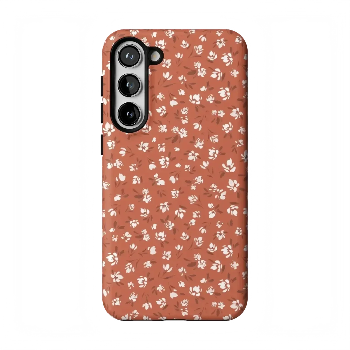 Mocha Meadow | Tiny Flowers Case iPhone Case get.casely Essential Galaxy S24 Plus