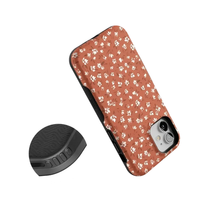 Mocha Meadow | Tiny Flowers Case iPhone Case get.casely