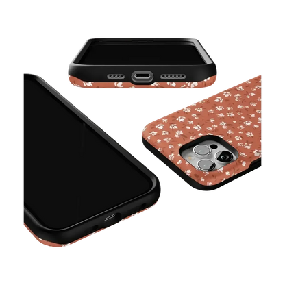 Mocha Meadow | Tiny Flowers Case iPhone Case get.casely